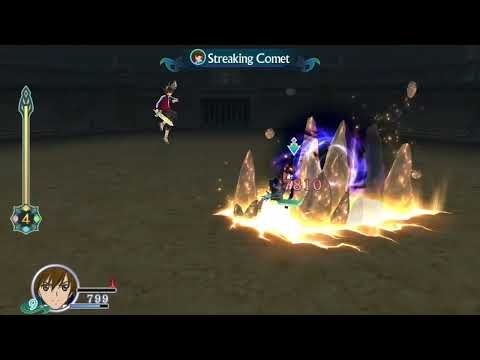Tales of Hearts R Shing Solo: Incarose (Arena) + combo command