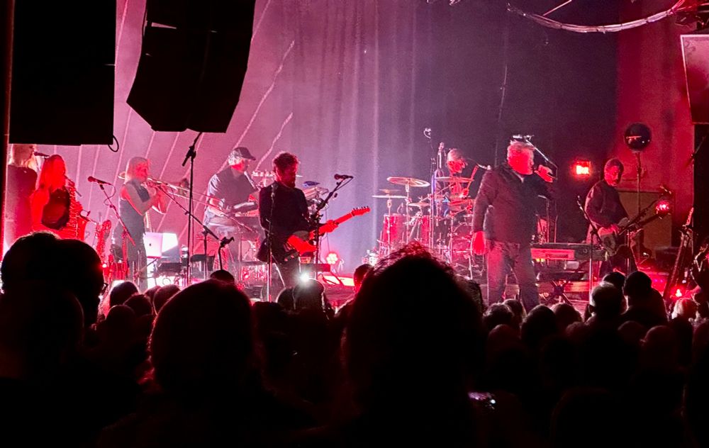 Elbow performing at the Showbox!