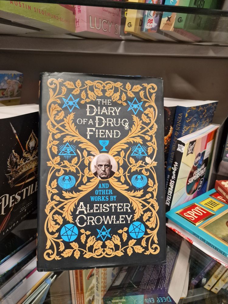 Book cover: the diary of a drug fiend and other works by Alister Crowley