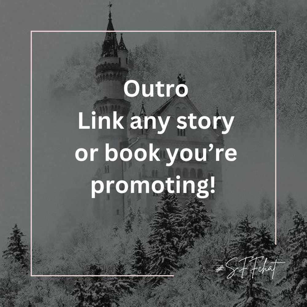 Thanks for coming to #SFFchat!

Reply with any books/stories you want to share.