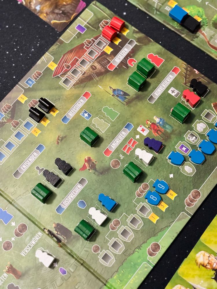 Die Paladine des Westfrankenreichs Spieltableau