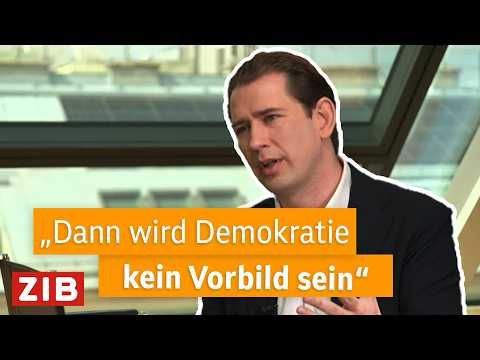 Justiz-Verfahren, Trump & Comeback? Sebastian Kurz im Interview