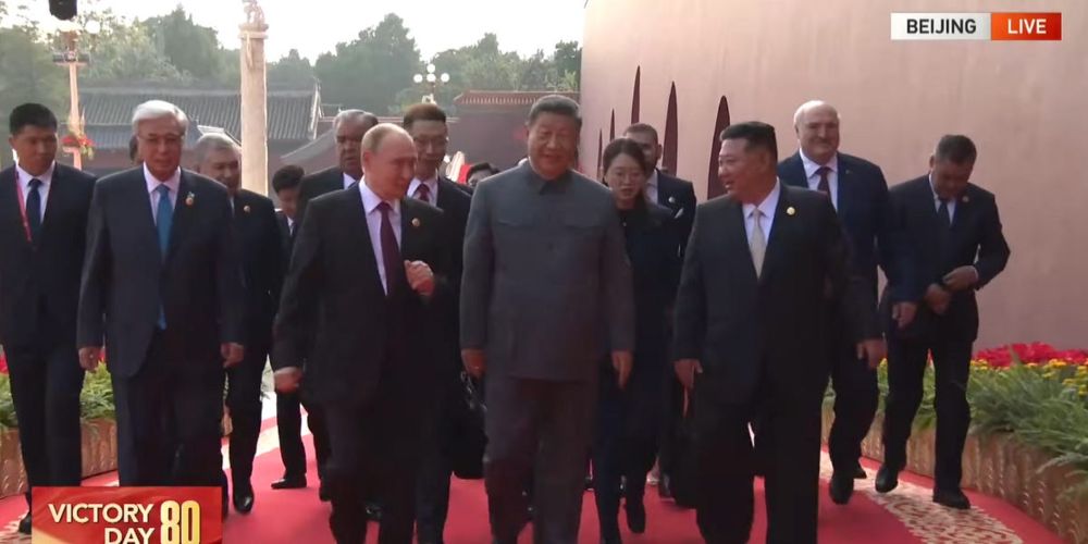 There's an incredible show of power and diplomatic success happening in China's capital right now.