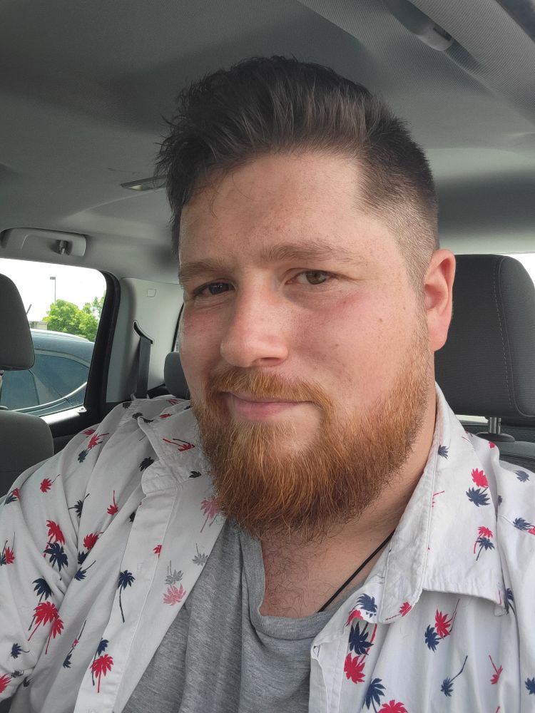 A proper member of society with a neat trimmed beard and a well-styled head of hair