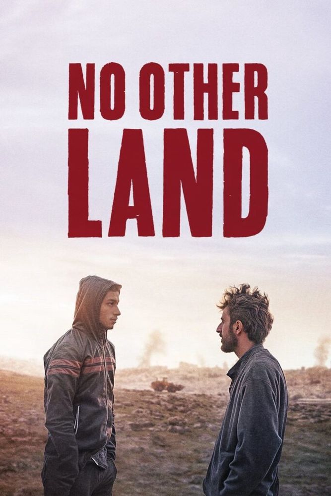 The movie poster for the Oscar nominated Documentary No Other Land