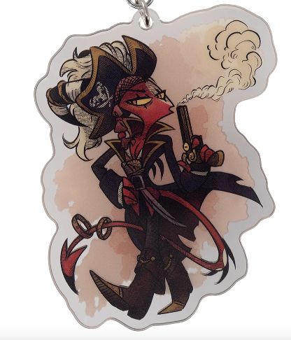 Blitzo (summer pirates merch drop 2025) keychain