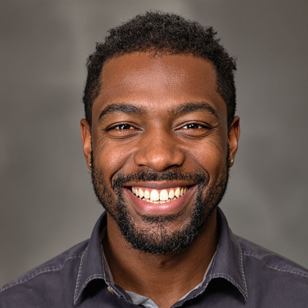 To reproduce this image:
Prompt: portrait of a handsome and attractive smiling black man
Model: Flux 1.1 Pro Ultra
Seed: 542360890
Aspect Ratio: 1:1
Raw: on
App: @FluxAIStudio