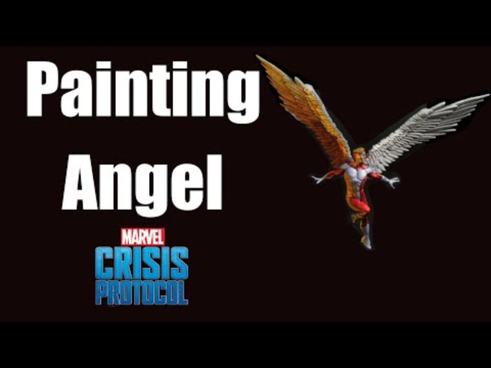 Angel from Marvel Crisis Protocol pt4 - More feathers and OSL