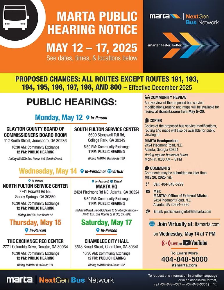 Meeting poster