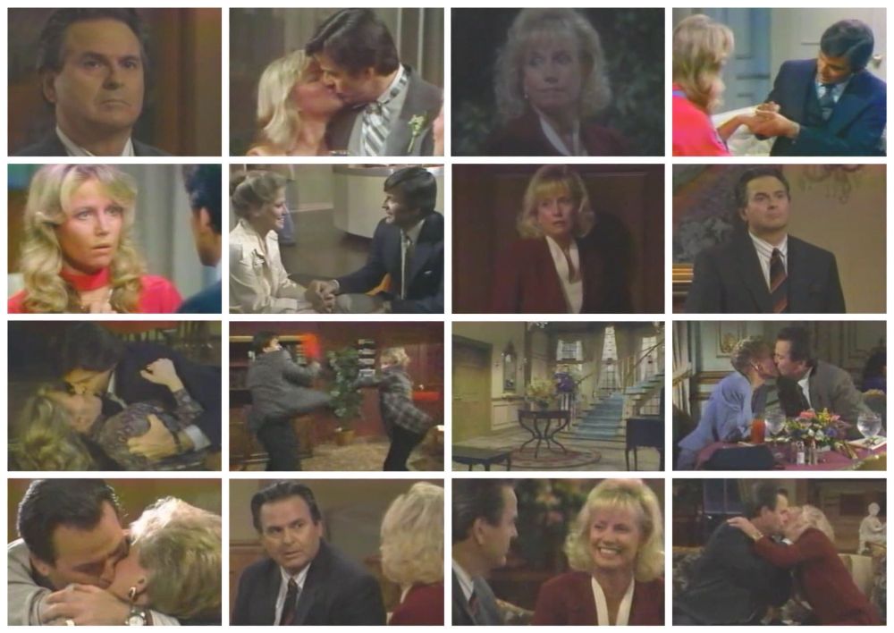 Alan and Monica remember the ups and downs of their relationship on their wedding anniversary on ABC soap opera General Hospital