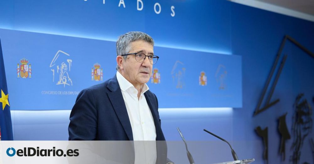 El portavoz del Grupo Socialista en el Congreso, Patxi López, ha replicado este martes a la propuesta del líder del PP, Alberto Núñez Feijóo, de <a href="https://www.eldiario.es/politica/feijoo-plante...