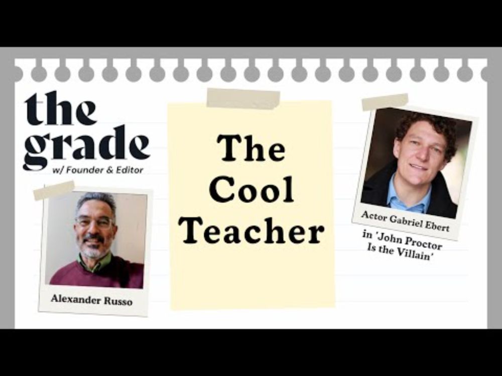 Inside the mind of the 'cool' teacher [beware spoilers!]