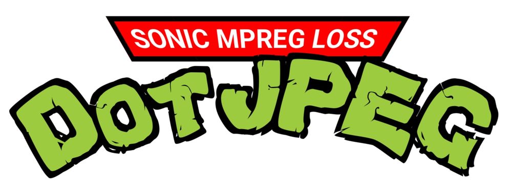 Sonic Mpreg Loss Dot JPEG in the Teenage Mutant Ninja Turtles logotype 