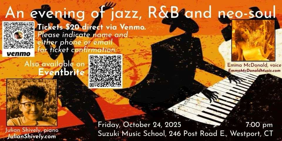 Poster for the concert