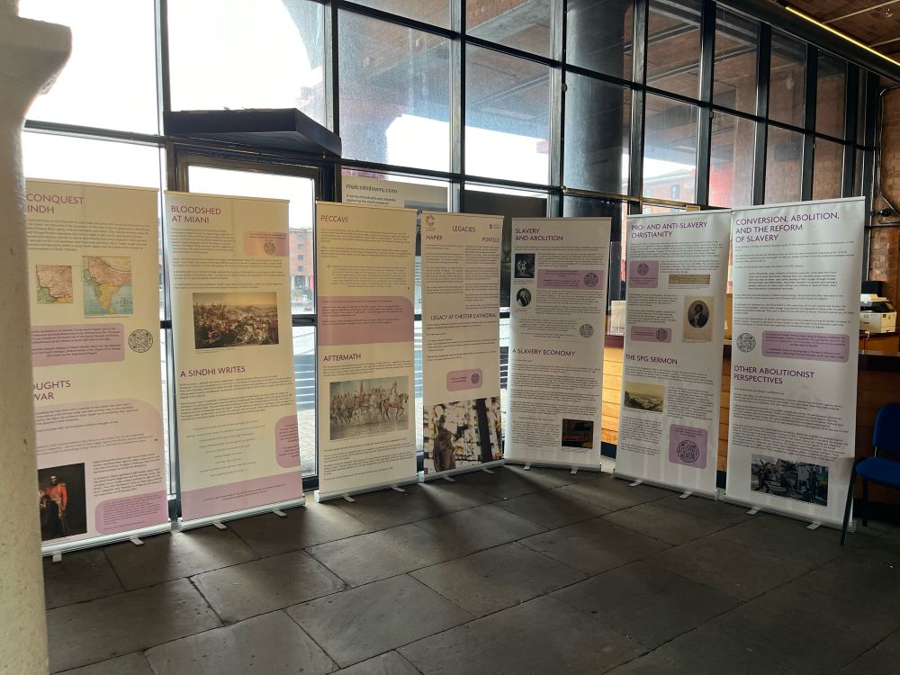 The Imperial Legacies, Sacred Space pop up exhibition in the museums’ foyer.