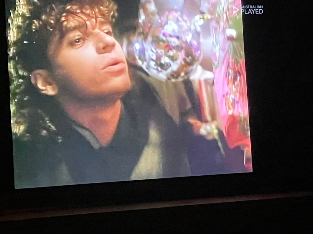 INXS original sin video clip playing on foxtel’s new Australian Played channel