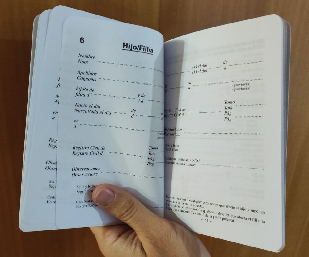 Llibre de família 