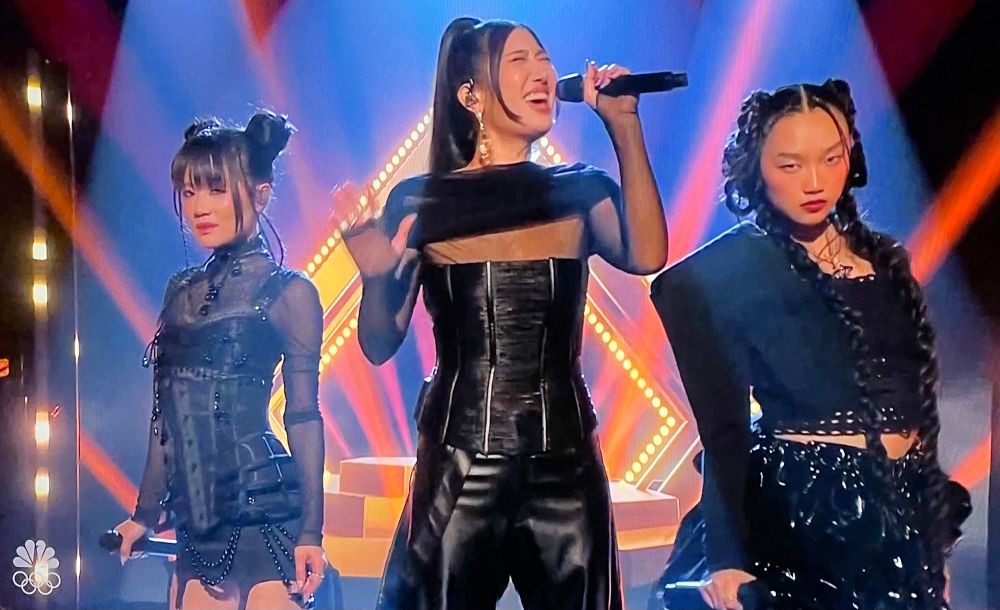 Huntrix performs on The Tonight Show with Jimmy Fallon 