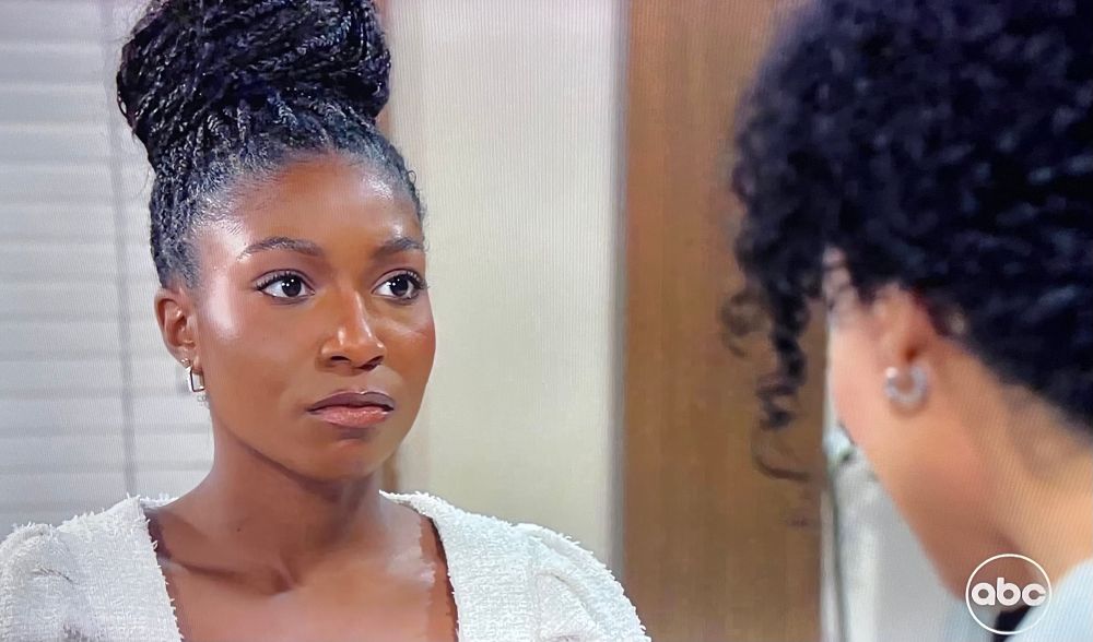 Trina Robinson on GH played by the incredible Tabyana Ali 