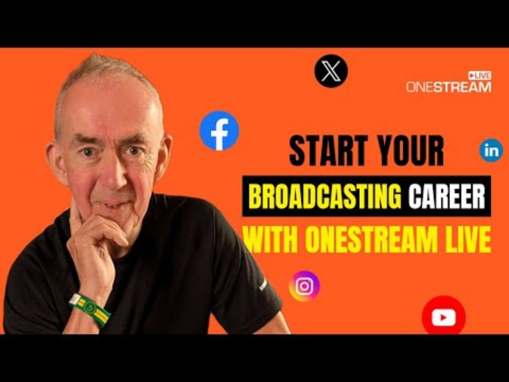 Get your broadcasting career started with OneStream Live
