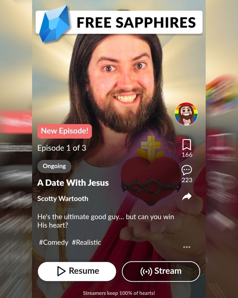 Episode 1 of my first project with Dorian, A Date With Jesus. An online spicy dating simulator game where you get to flirt with jesus! 