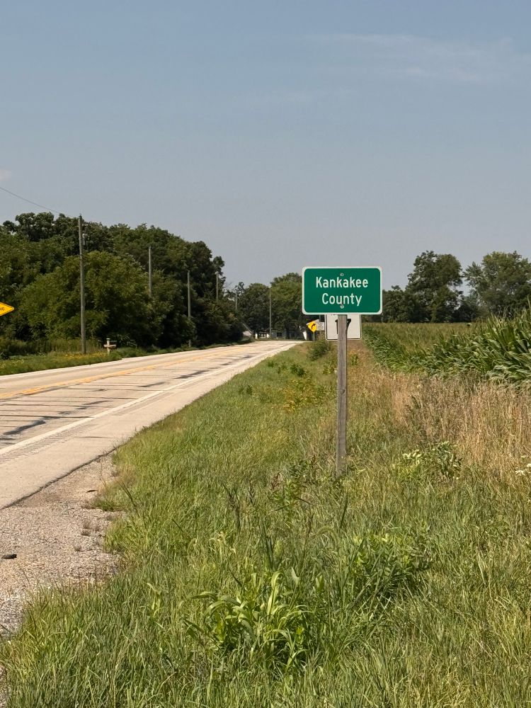 Kankakee county sign