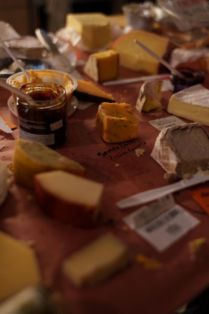cheese table