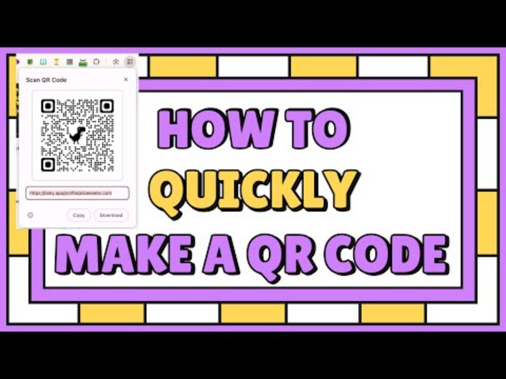How to QUICKLY Make a QR Code