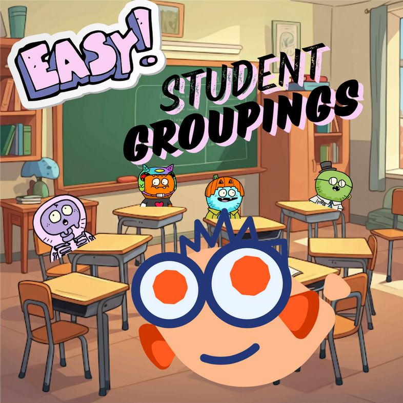 Grouper Fish for easy student groupings