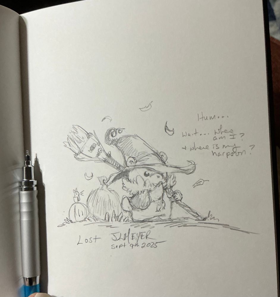 The polar bear that forgets what he’s doing from weaponized cuteness is back, dressed as a witch who can’t find his harpoon.