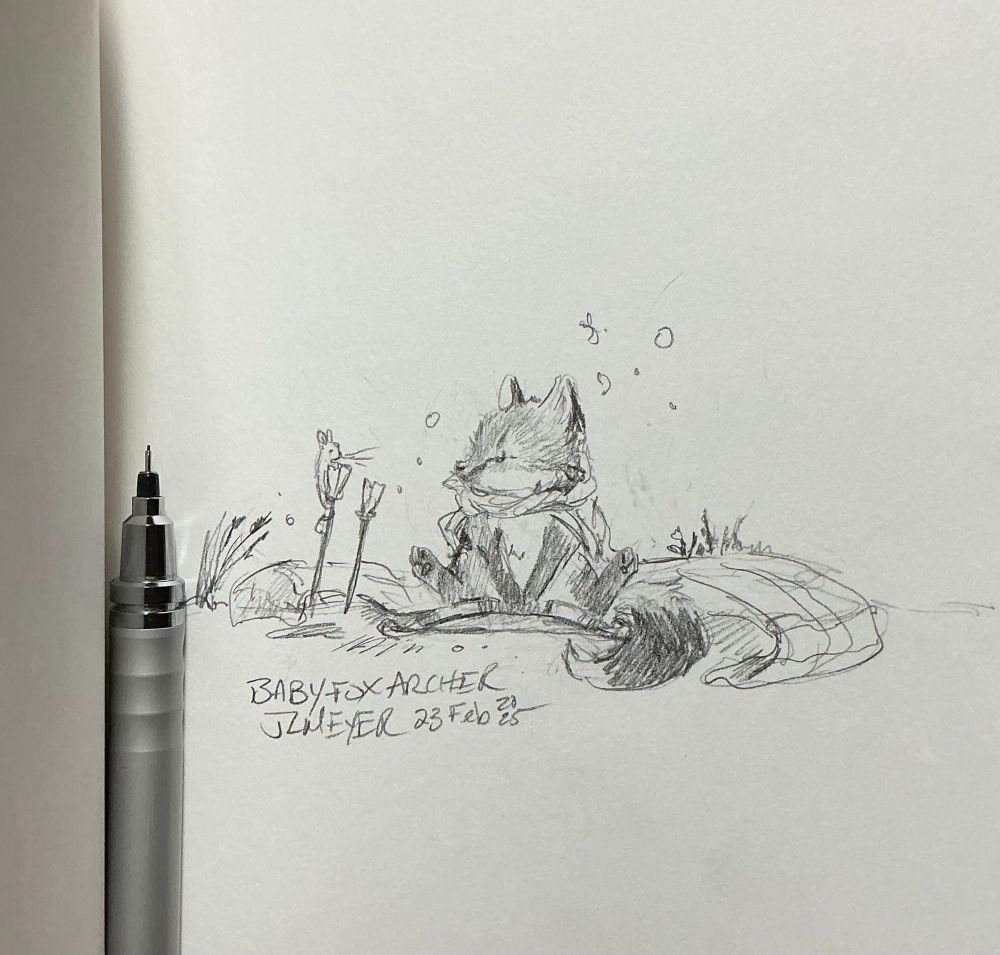 Looking at a mouse, he gave up and sat down. His target came to encourage him.
