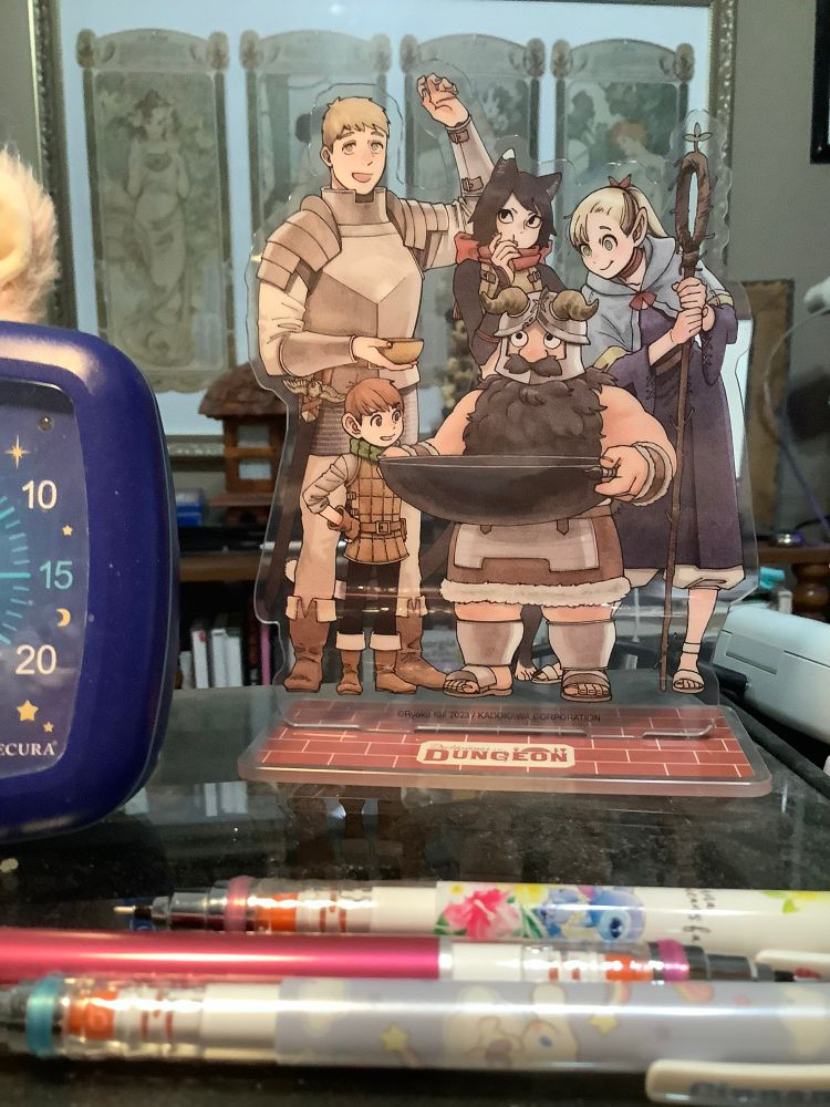 I got it at the Yen Press store! Its all of them standing next to my Pomero timer that features stars