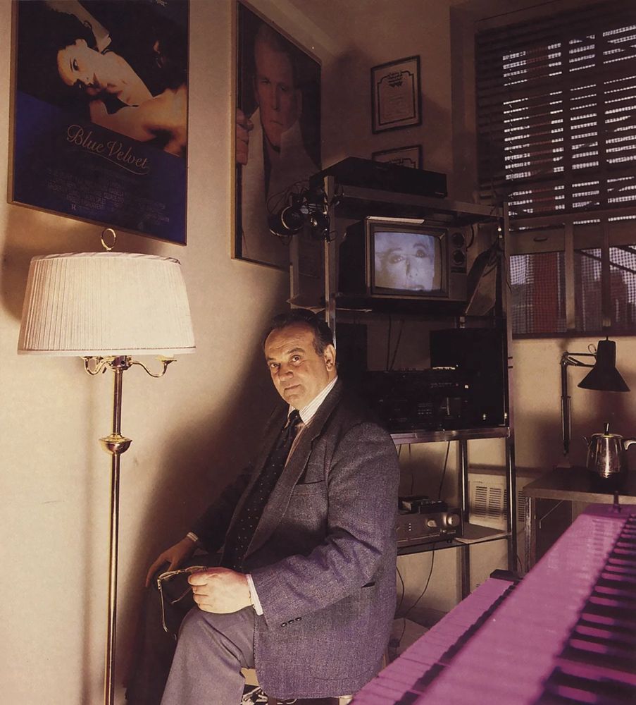 Angelo Badalamenti in a Pink Room