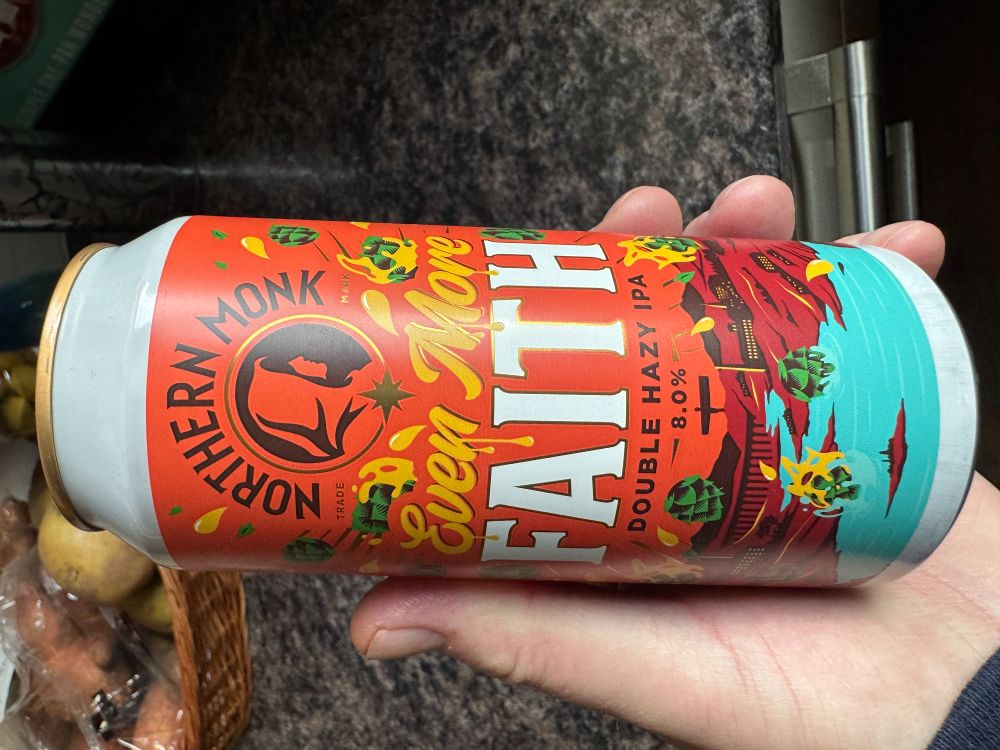 A can of Even More Faith DIPA by Northern Monk