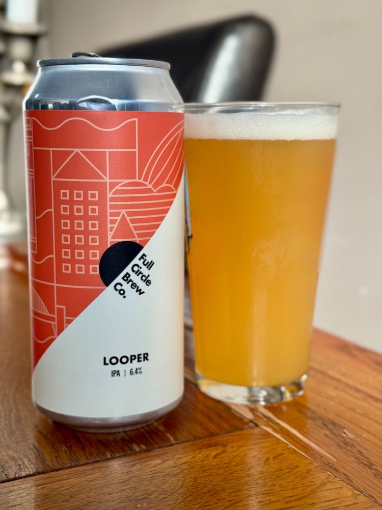 A can of Looper IPA by Full Circle Brewing