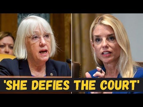'LAWS AND ORDERS ARE REPLACED' Pam Bondi COLLAPSES as Patty Murray lands a KNOCKOUT!