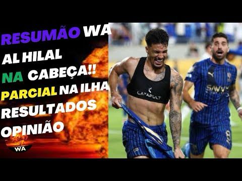 PARCIAL NA ILHA, BILAU, Náutico, MUNDIAL, RESULTADOS, OPINIÃO #wareporter100