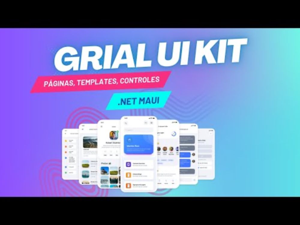 Grial UI Kit para .NET MAUI: Mejora el diseño de tus Apps