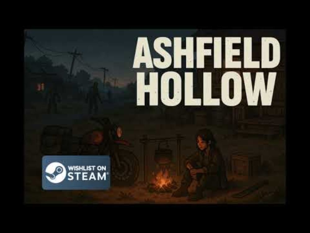 Ashfield Hollow Teaser | Stardew Valley Meets Project Zomboid