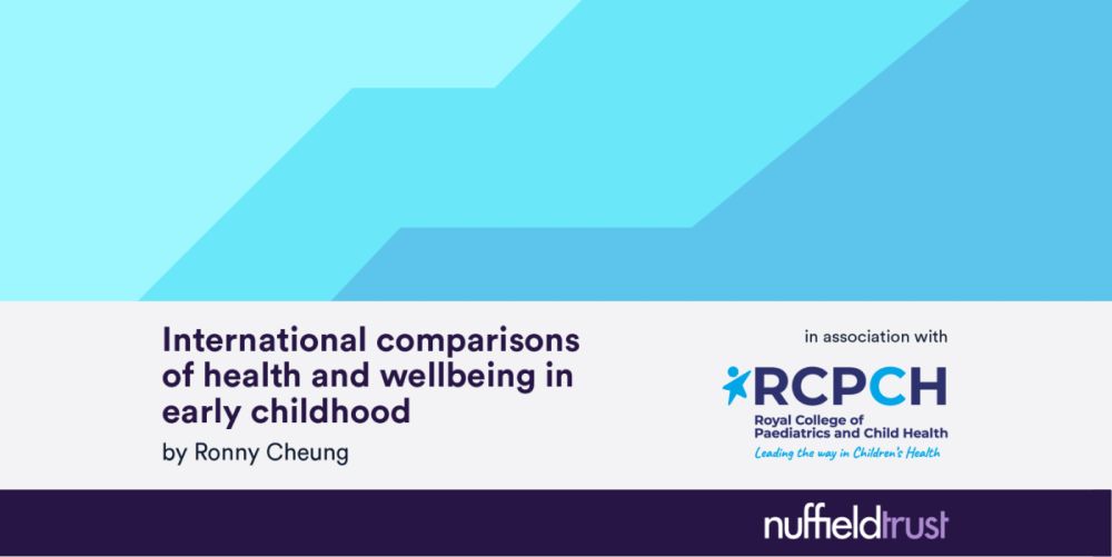 International comparisons of health and wellbeing in early childhood