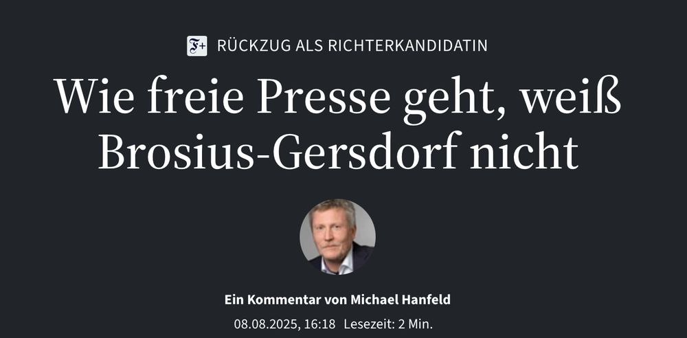 Michael Hanfeld, 8.8., 16:18