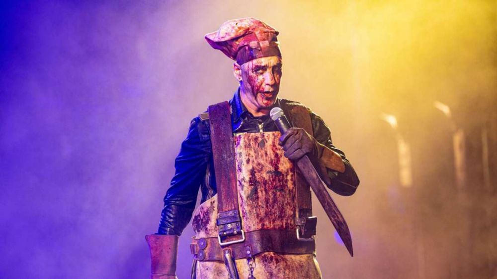 Rammstein in Frankfurt – Im Metzgerkittel und mit dem Schlachtermesser