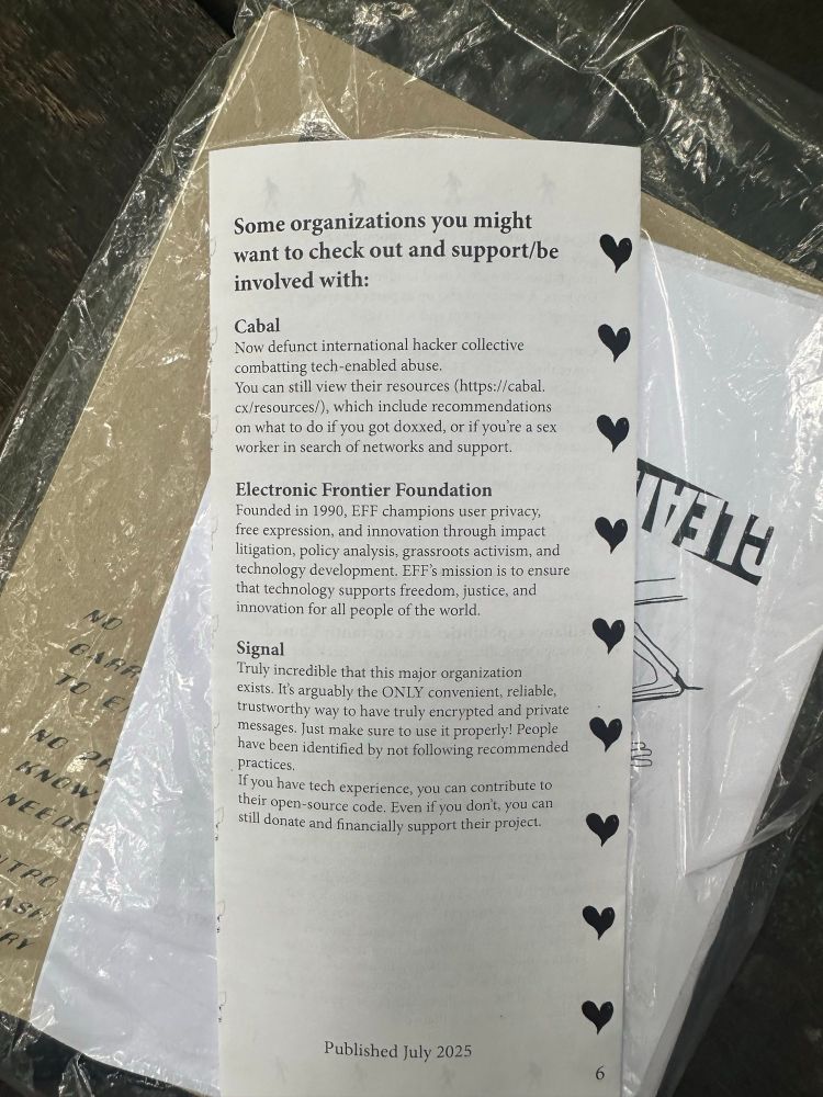 zine describing cabal:

Cabal
Now defunct international hacker collective combatting tech-enabled abuse.
You can still view their resources (https://cabal.cx/resources/), which include recommendations on what to do if you got doxxed, or if you're a sex worker in search of networks and support.