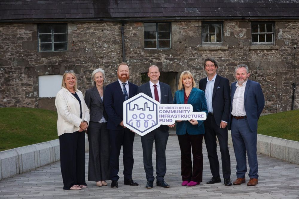 Promotional photo for the launch of the NI Community Infrastructure Fund
