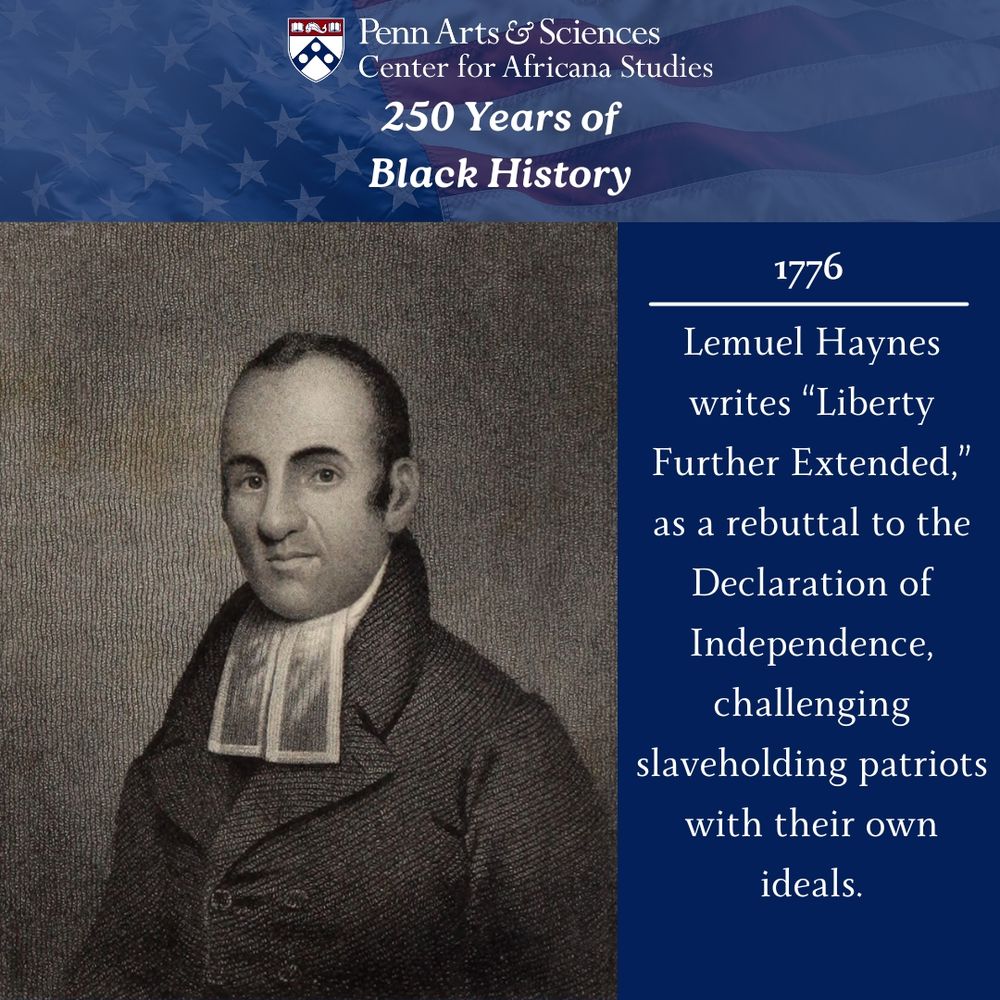 Lemuel Haynes wrote “Liberty Further Extended,” as a rebuttal to the Declaration of Independence, challenging slaveholding patriots with their own ideals.