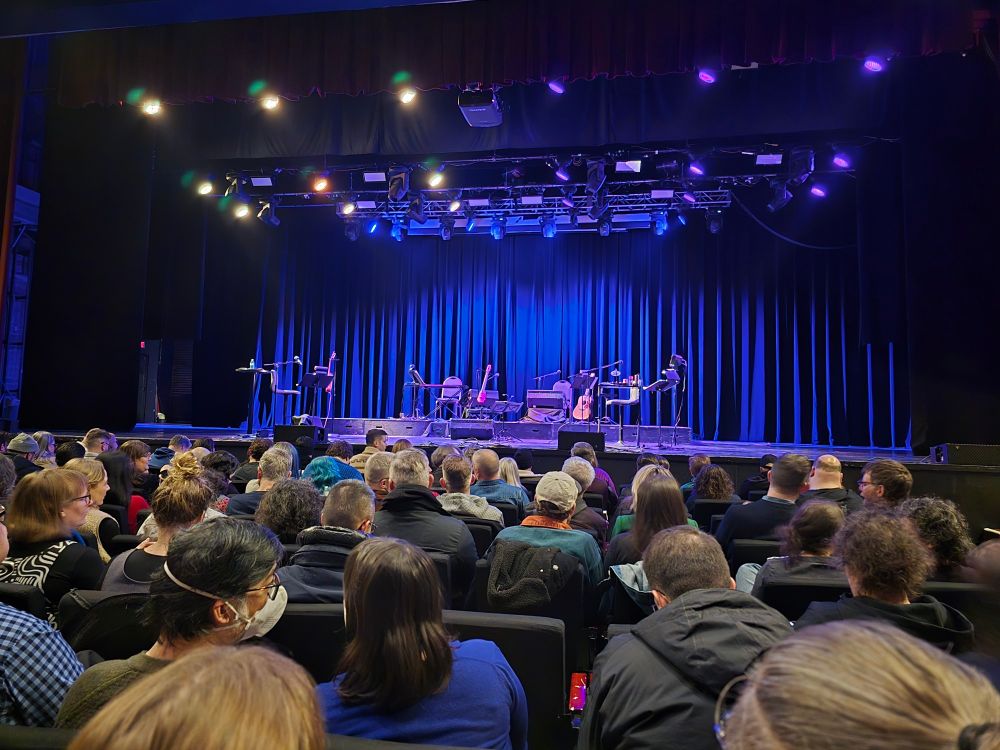 Queen Elizabeth Theatre stage in Toronto, Ontario, Canada