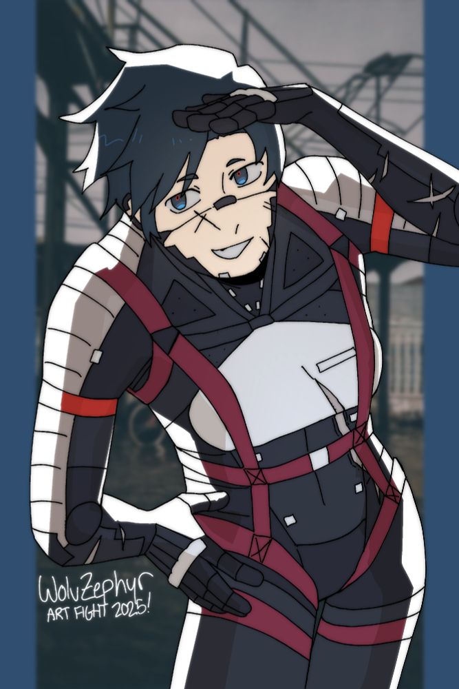 An attack for nihilego on Art Fight. An OC named Alcor.