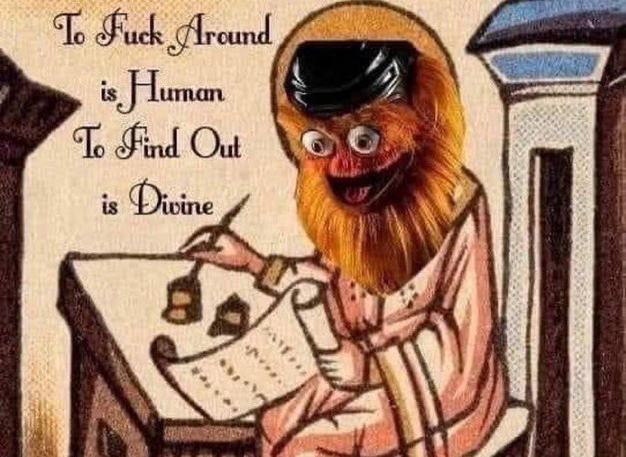 Gritty speaks: FAFO
