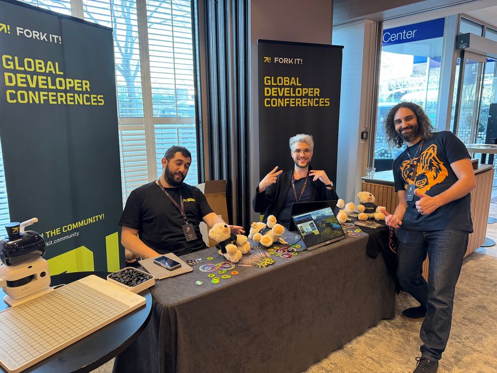 Fork it community booth