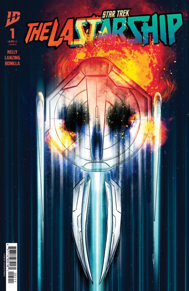 Cover for Star Trek: The Last Starship #1 from IDW 